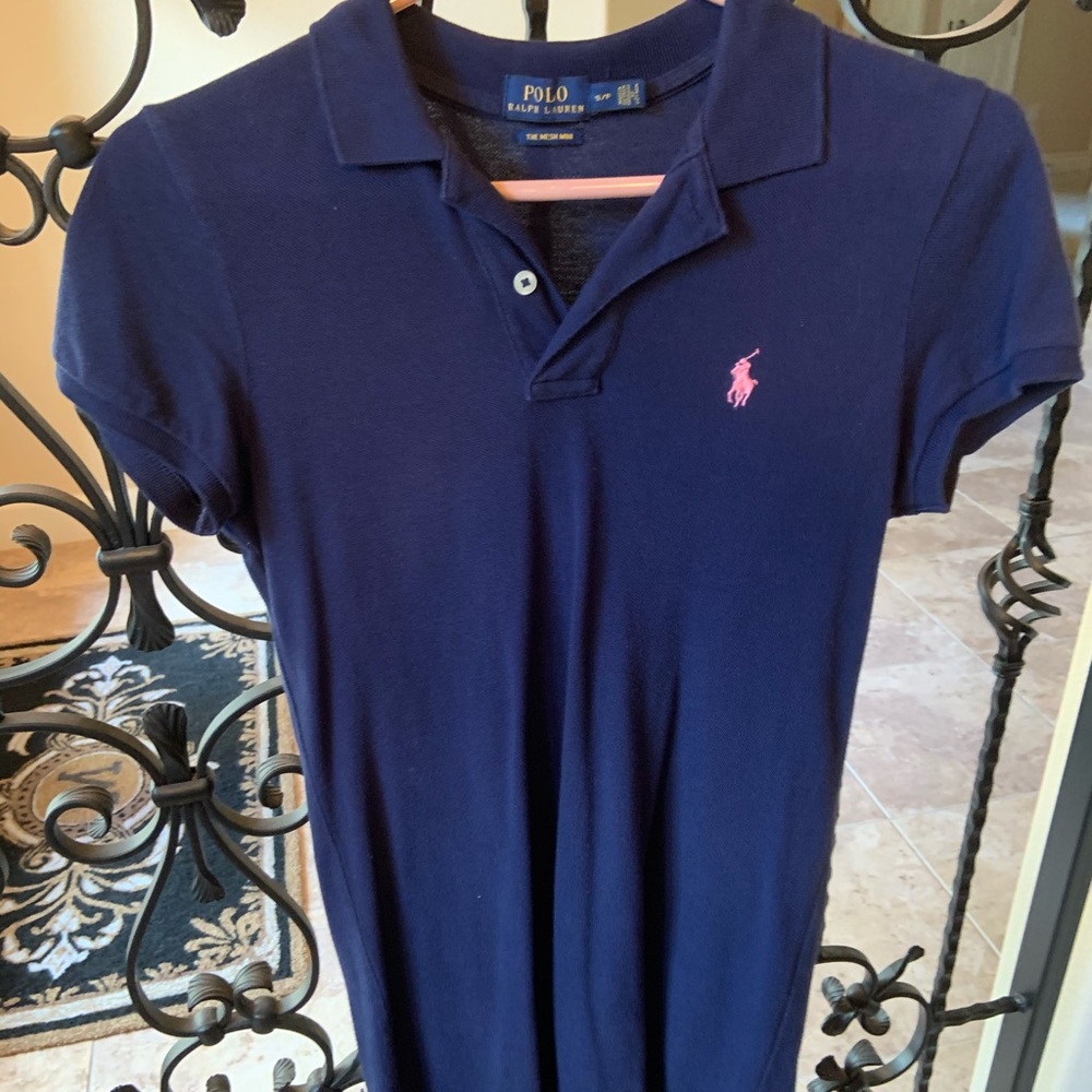 Navy Polo Dress